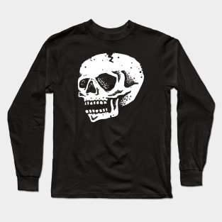 Gothic Grinning Bones Long Sleeve T-Shirt